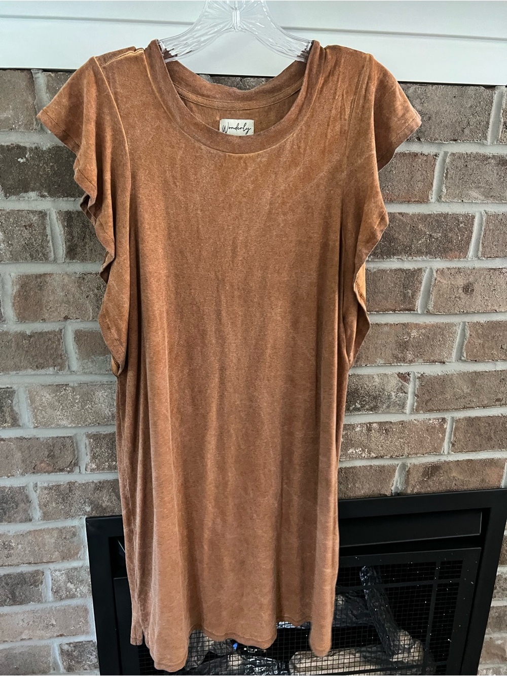 Wonderly Brown Slip-On Dress
